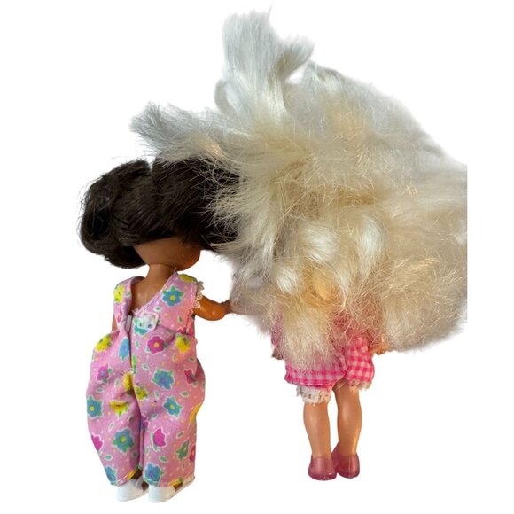 Barbie & Friends Doll Set 4 Dolls Barbie Ken & 2 Toddlers Preloved Condition - Picture 4 of 7